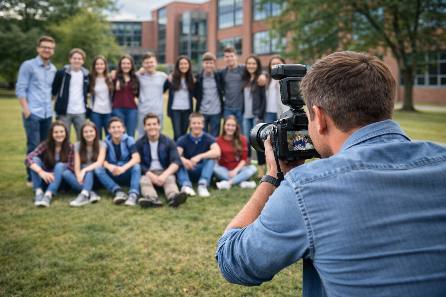 Servizio fotografico professionale in ambiente scolastico